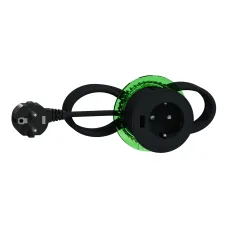 Unica system+, Настільний блок XS з розеткою DE та USB типу A, антрацит (INS44005) Unica system+, Настільний блок XS з розеткою DE та USB типу A, антрацит (INS44005)