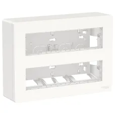 Блок unica system+ відкрита вставка 2х4 антибактеріальний  (NU121820)