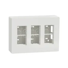 Блок unica system+ відкртита вставка 3х2 білий (NU123418) Блок unica system+ відкртита вставка 3х2 білий (NU123418)