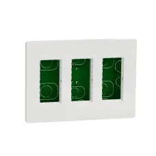 Блок unica system+ прихована вставка 3х2 білий (NU173418) Блок unica system+ прихована вставка 3х2 білий (NU173418)