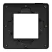 Cover frame, Unica Studio Metal, 1 gang, anthracite Cover frame, Unica Studio Metal, 1 gang, anthracite