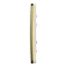 Cover frame, Unica Studio Metal, 1 gang, 1 x 2 modules, gold or beige 