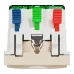 Unica New Силова розетка та USB тип С 10,5 Вт, 2 модулі, бежева Unica New Силова розетка та USB тип С 10,5 Вт, 2 модулі, бежева