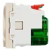 Unica New Силова розетка та USB тип С 10,5 Вт, 2 модулі, бежева Unica New Силова розетка та USB тип С 10,5 Вт, 2 модулі, бежева