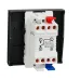Перемикач 1-клавішний з нейтраллю 10А, 2 модулі антрацит 