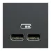 Розетка USB подв. 2.1А 2 модуля антр Розетка USB подв. 2.1А 2 модуля антр