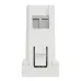 USB-коннектор 1 модуль білий USB-коннектор 1 модуль білий