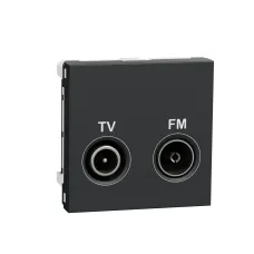 Розетка TV R один, 2 модуля антр  (NU345154)