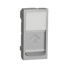 RJ45 накладка 1 модуль алюміній  (NU941030)