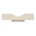 Накладка RJ45, 2 модулі, бежева Unica New Studio Накладка RJ45, 2 модулі, бежева Unica New Studio
