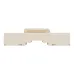 Накладка RJ45, 2 модулі, бежева Unica New Studio Накладка RJ45, 2 модулі, бежева Unica New Studio